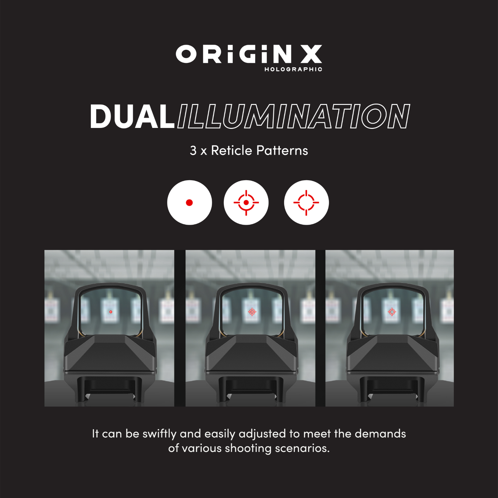 ORIGIN X Red Dot Edge