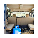 Escape Gear Seat Covers Toyota Land Cruiser 200 Series VX (2007 - 2015) - 2 Fronts with Airbags, 60/40 Rear Bench with 40/20/40 Backrest with Armrest