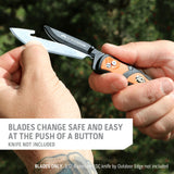 Outdoor Edge 300 Drop-Point RazorSafe Replacement Blades 6-Pack (3.0")