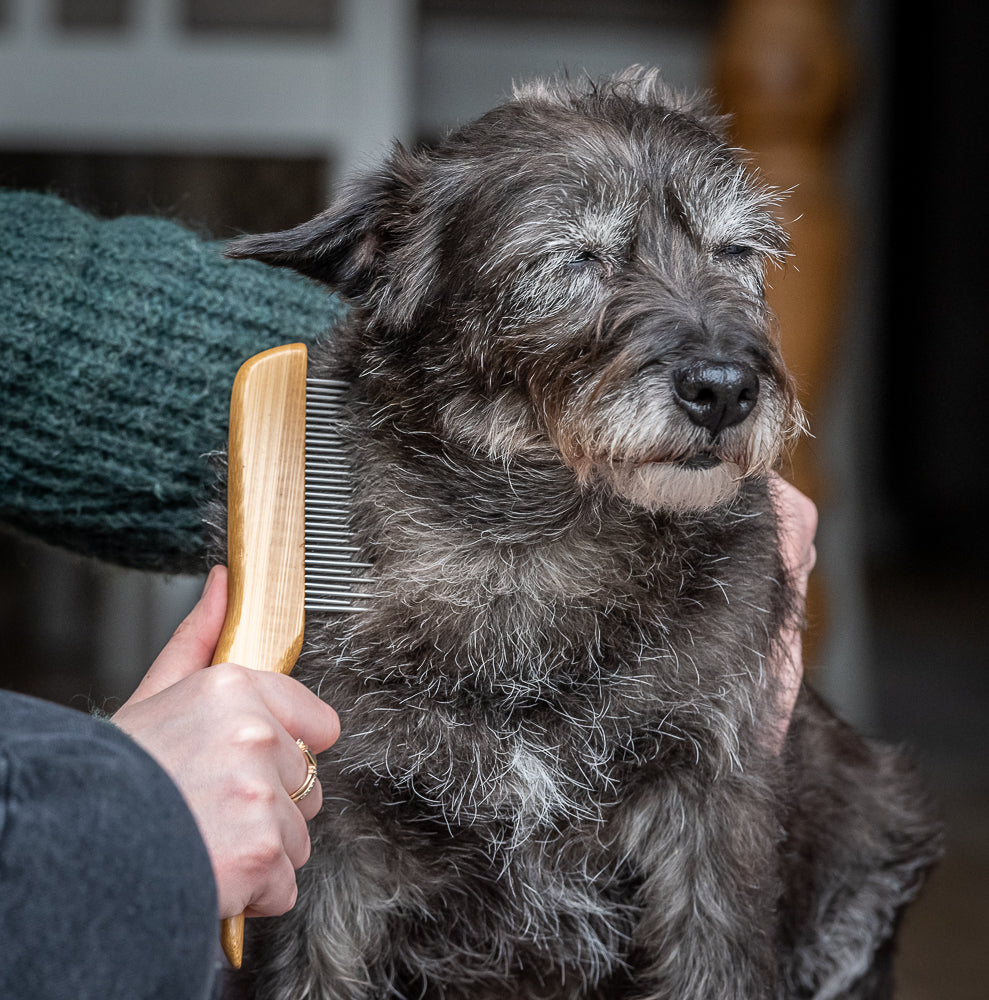 Bamboo Anti-Tangle Comb - Shedding - Image 6