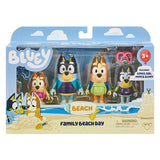 Bluey Figure Set (Family Beach Day 4 Pack, Season 9)