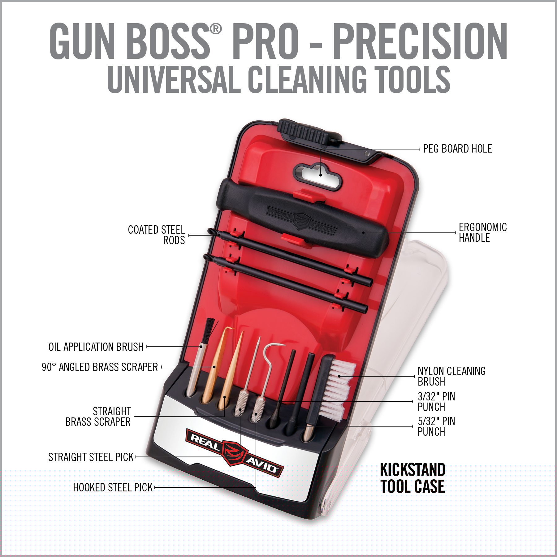 8 Image for Gun Boss® Pro - Precision Cleaning Tools-Real Avid