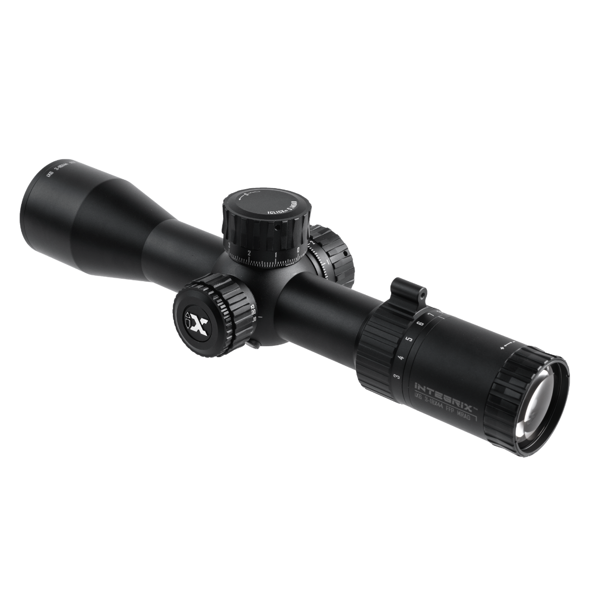 INTEGRIX® iX6 3-18X44 34 mm FFP Mid Power Scope, M1 MRAD