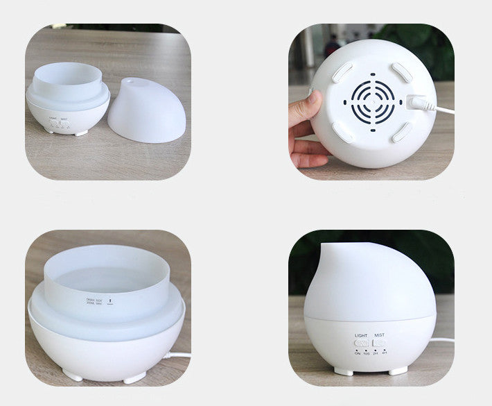 Crystal Aire Rain Drop Ultrasonic Aroma Diffuser (300ml)