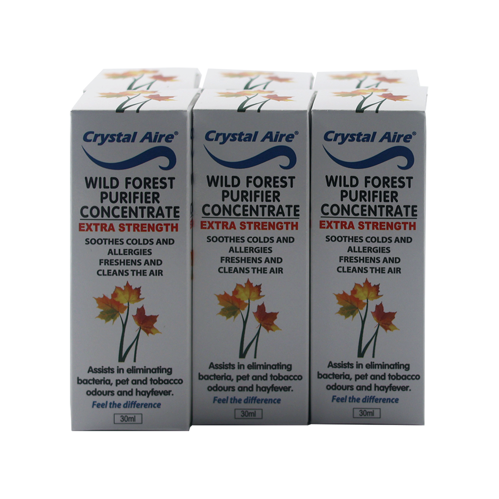 Crystal Aire Wild Forest Air Purifier Concentrates - 6 Pack (30ml)