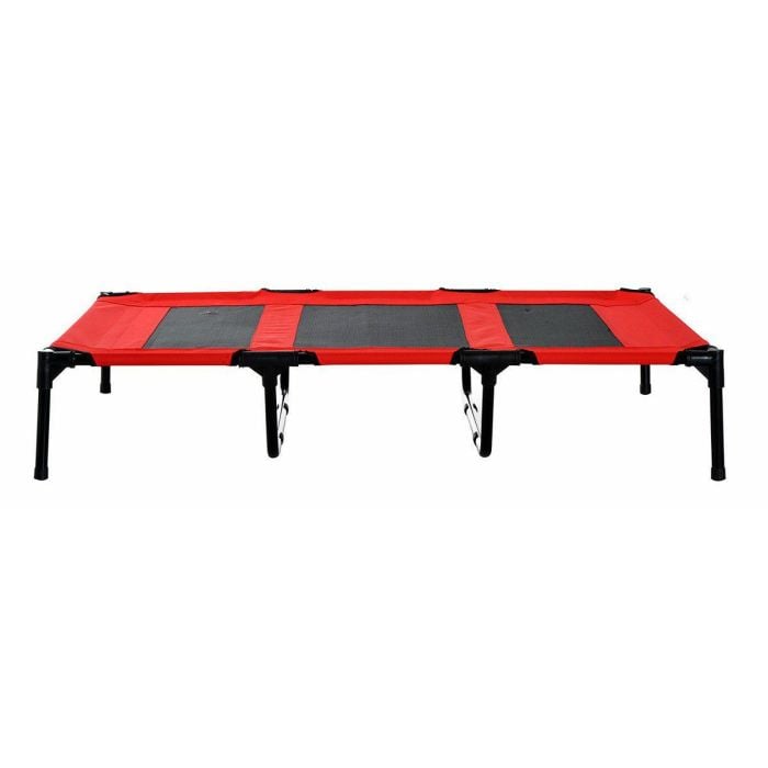 Cosmic Pets Raised Dog Bed - Extra Large, Red