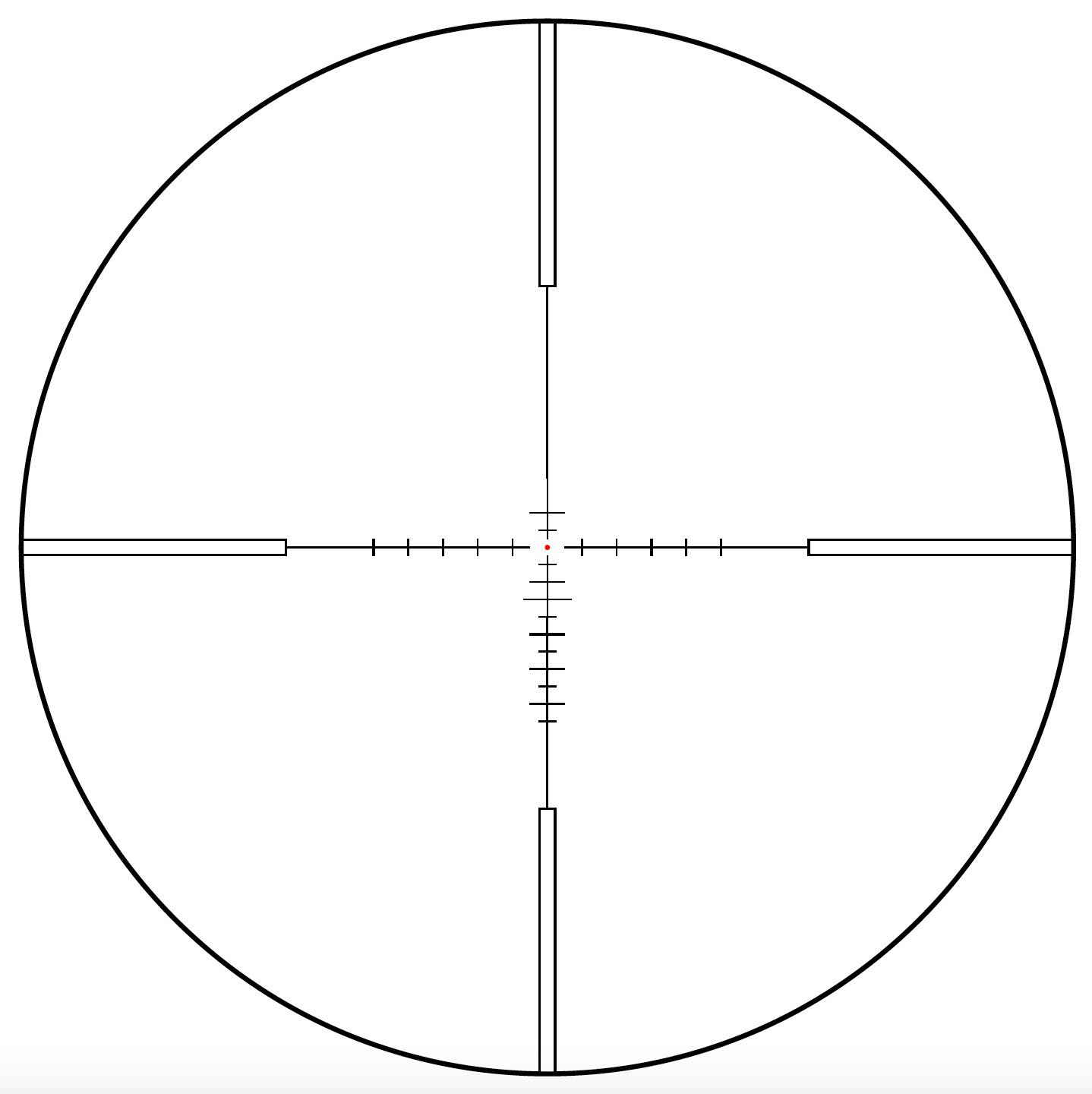 Rudolph H1 4-12x50mm T3 reticle