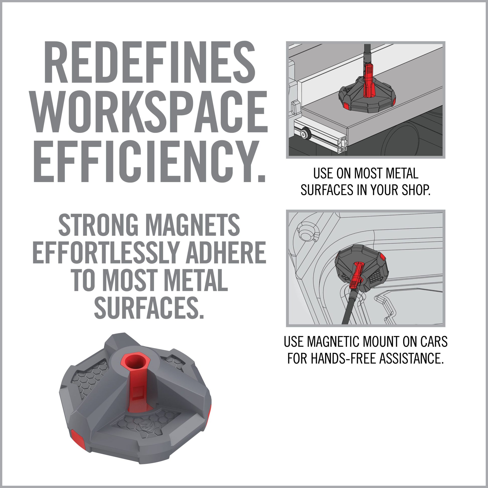 5th Image for Smart-Assist™ – Magnetic Mount - Real Avid