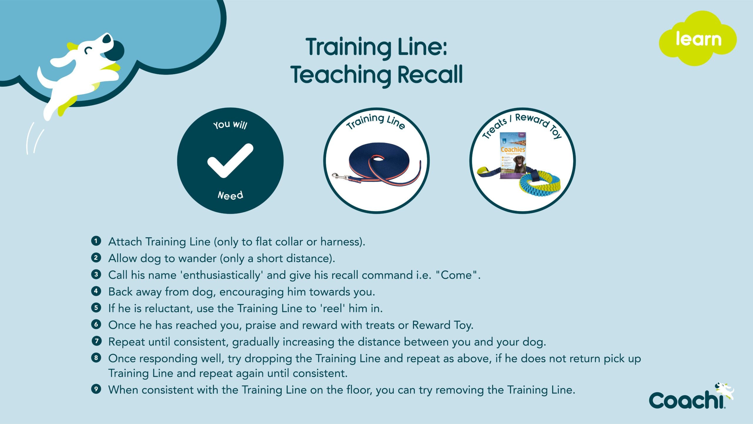 training line - teaching recall