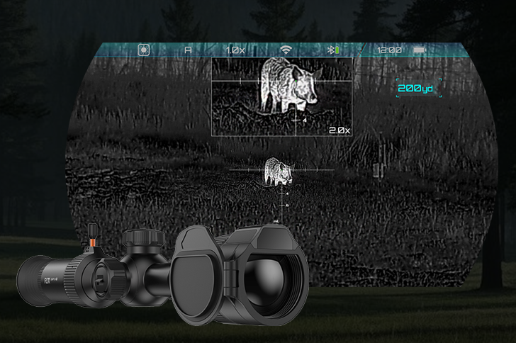 Rix RIX Leap L6R Thermal Riflescope (50mm, 640 Resolution, LRF)