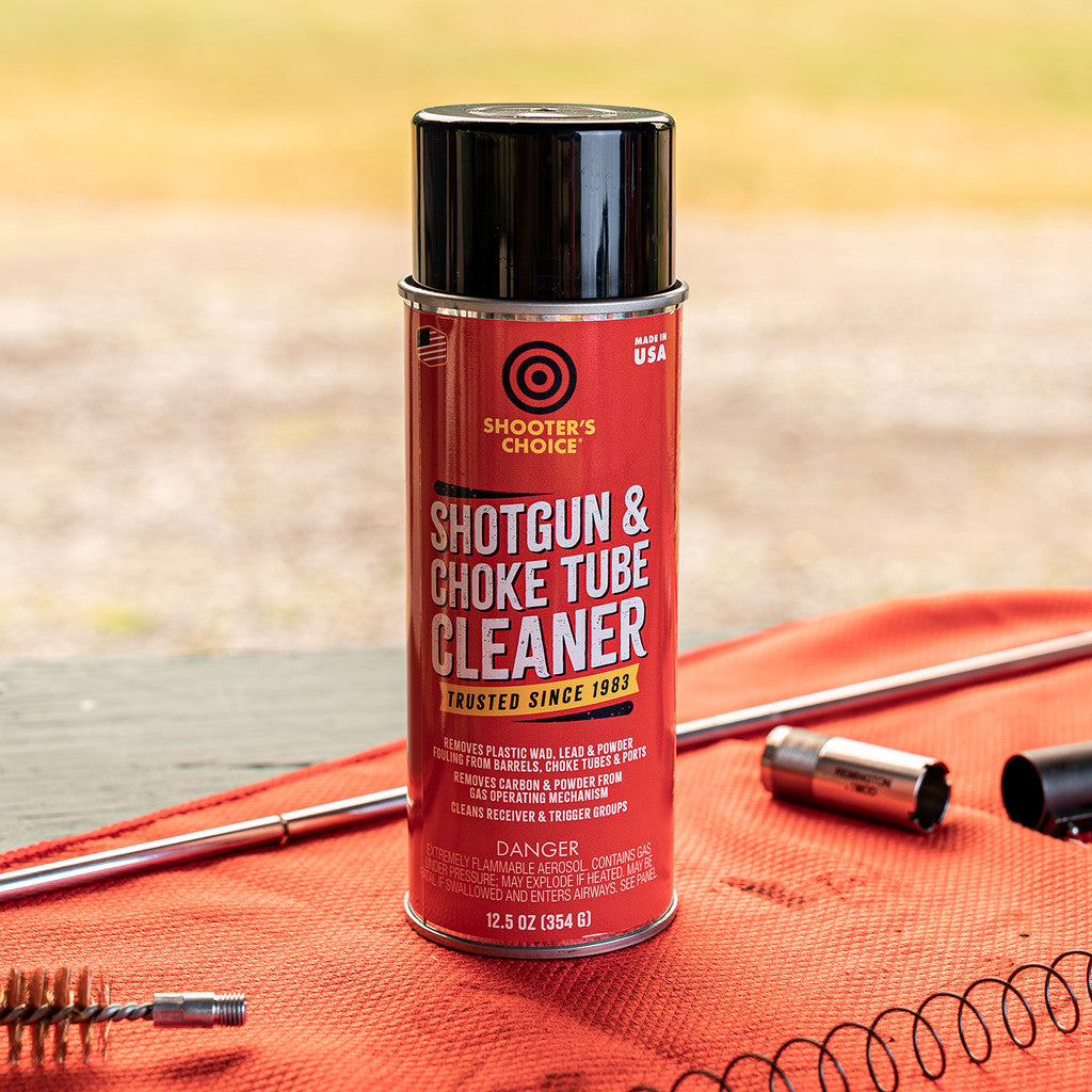 Still life image of Shooter's Choice Shotgun and Choke Tube Cleaner