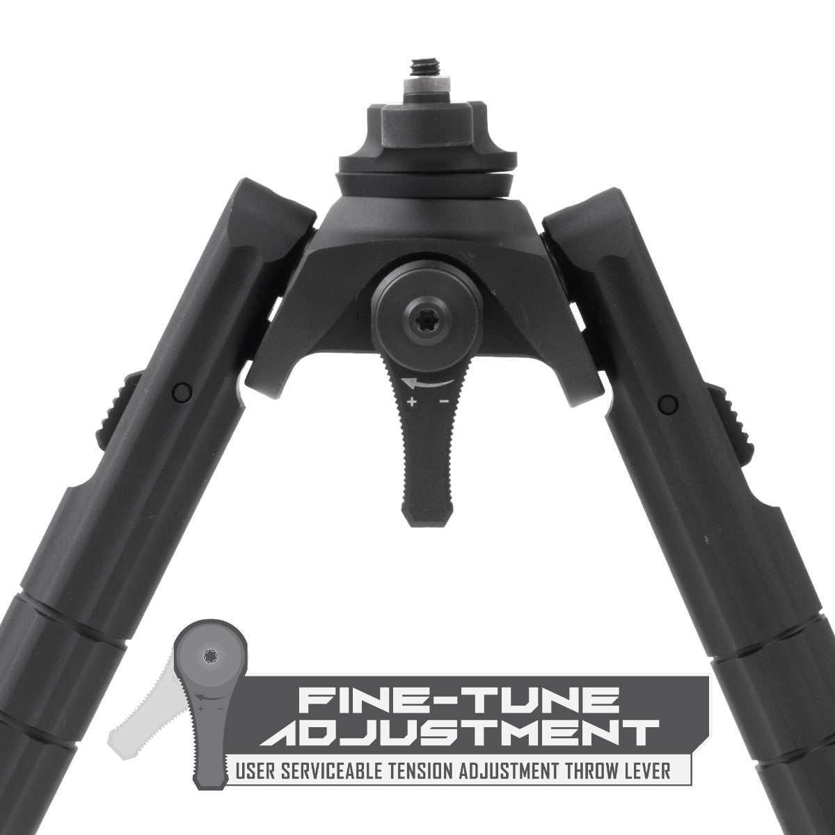 UTG® Recon 360® TL Bipod, 6.5"-9" Center Height, M-LOK®