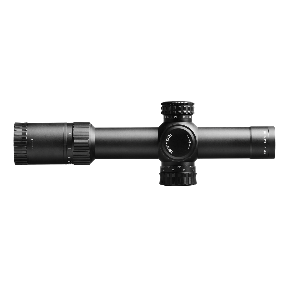 INTEGRIX® iX8 1-8X28 34mm FFP LPVO Scope, A1 MOA.