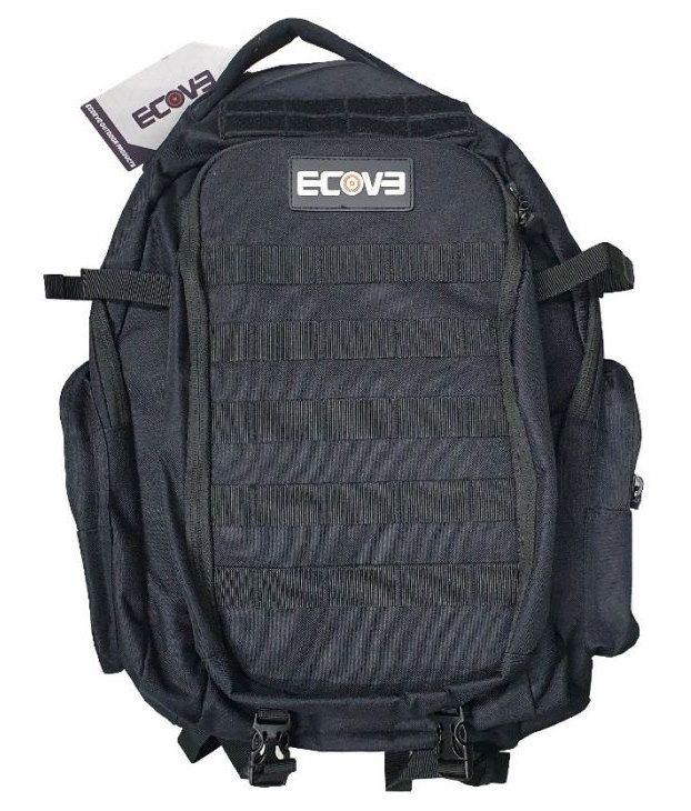 EcoEvo Tactical Backpack (Black)