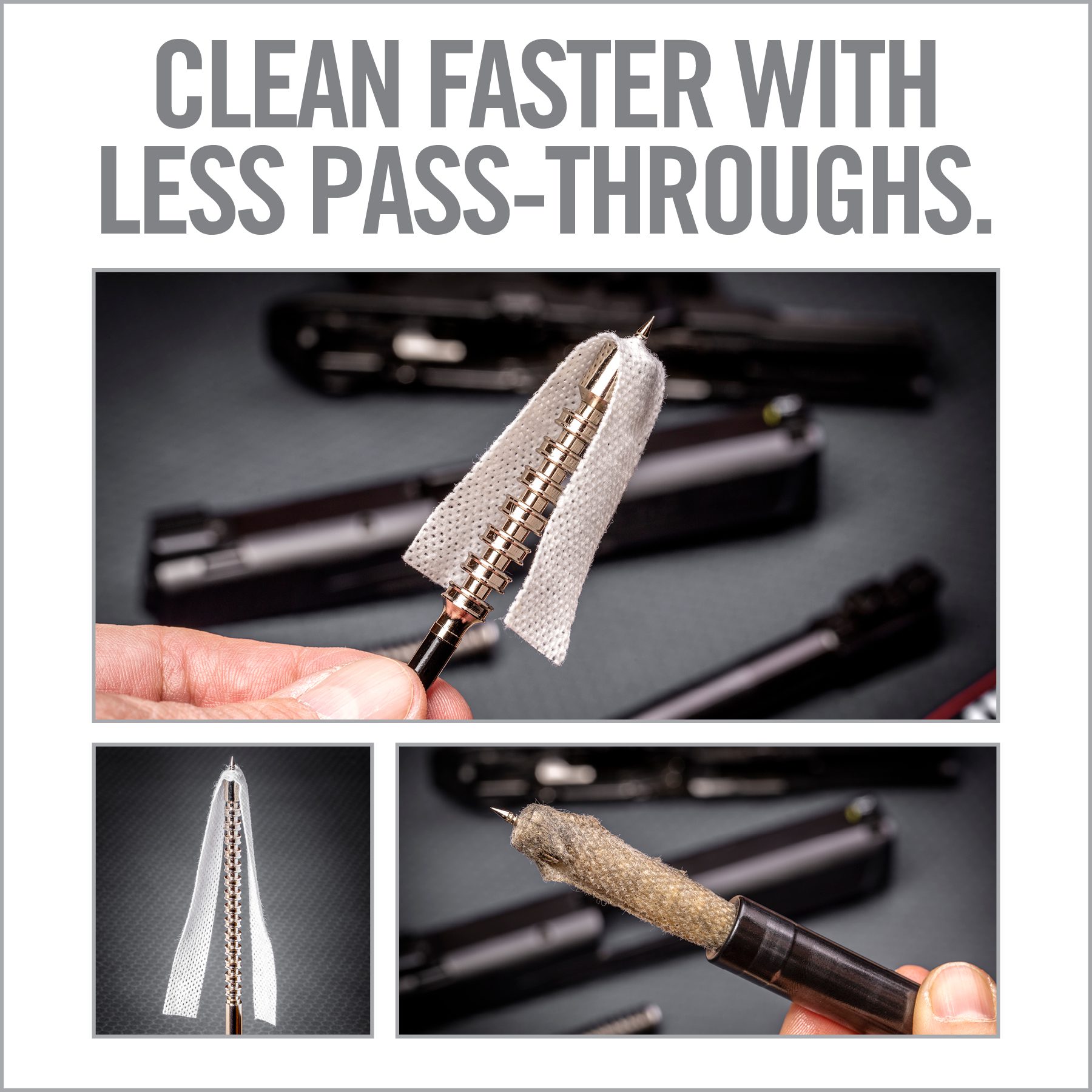 9 Image for Bore-Max® Speed Jags™ & Patches Multi-Cal Pack-Real Avid