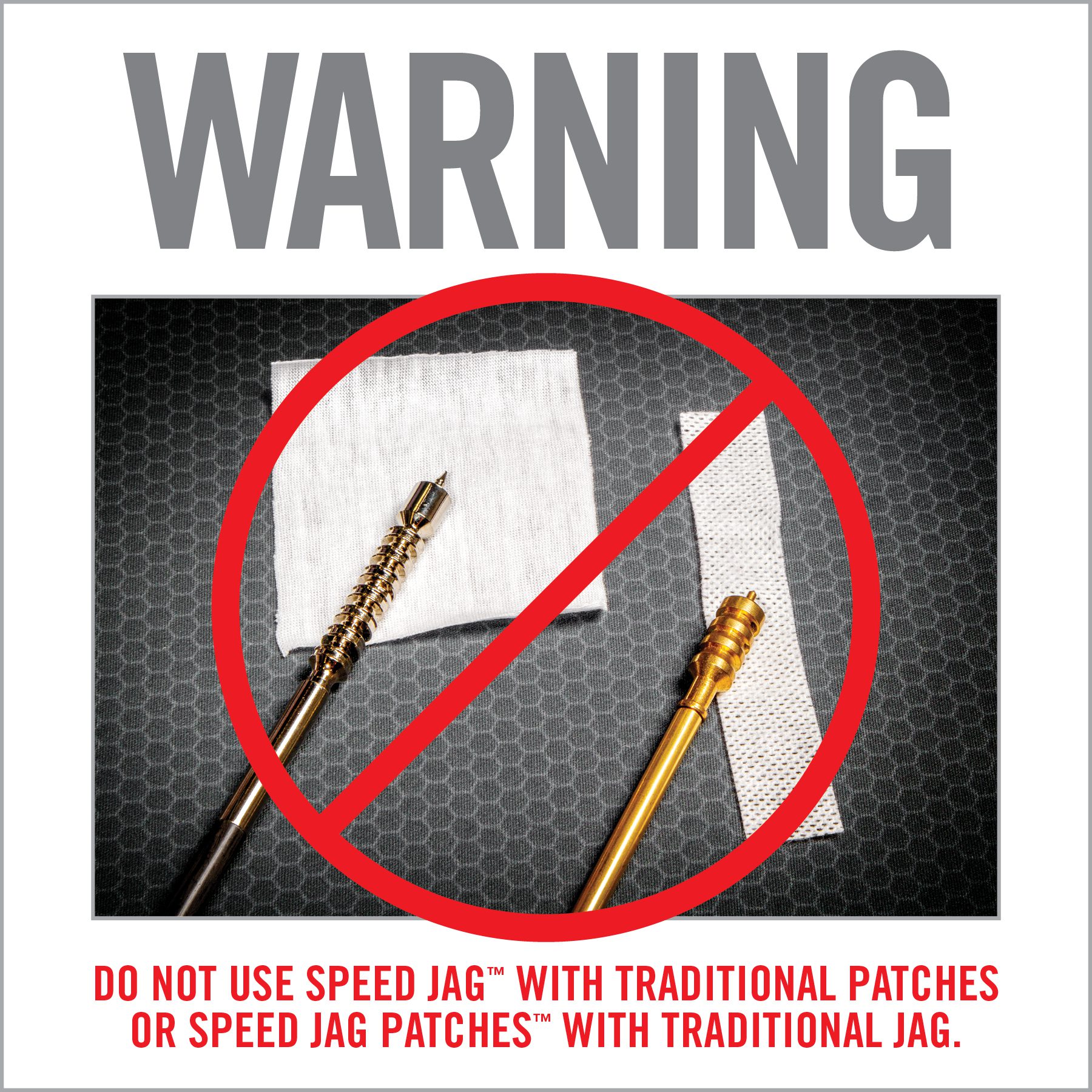 7 Image for Bore-Max® Speed Jag Patches™ Refill-HANDGUN 4″ L REFILL PACK = 9MM – .45 CAL-Real Avid