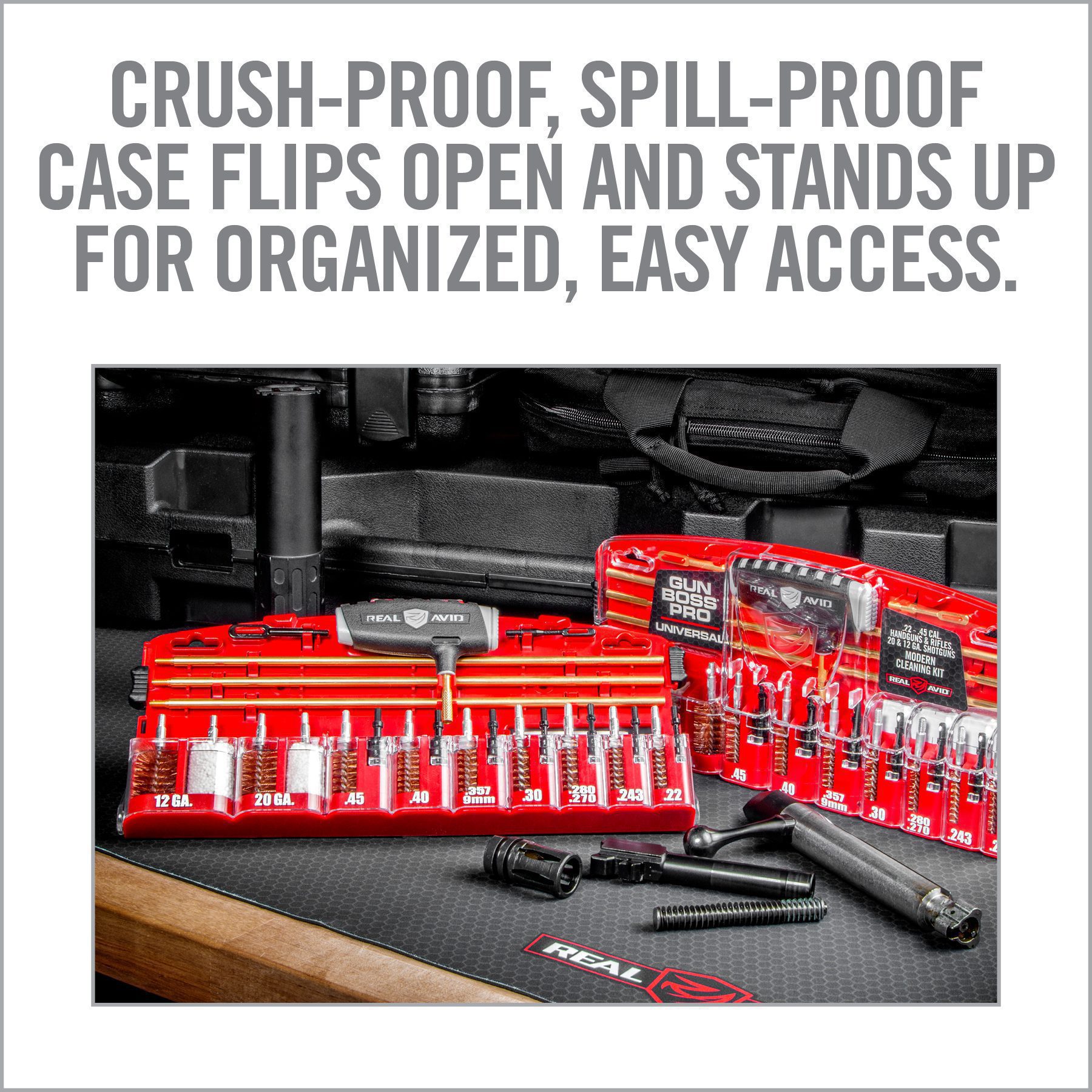 4 Image for Gun Boss® Pro - Universal Cleaning Kit-Real Avid