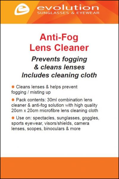 Evolution Anti-Fog+Lens Cleaner Pack - Image 4