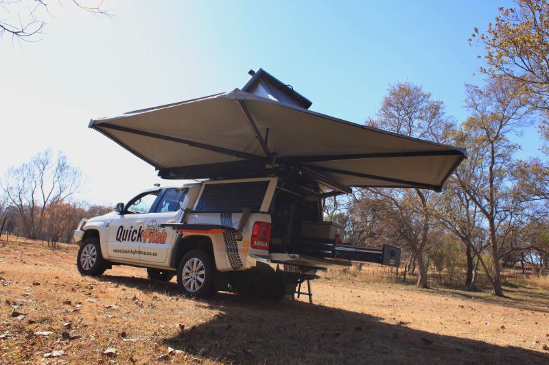 Flex Quick Pitch 270 Weather Shade Fox Awning