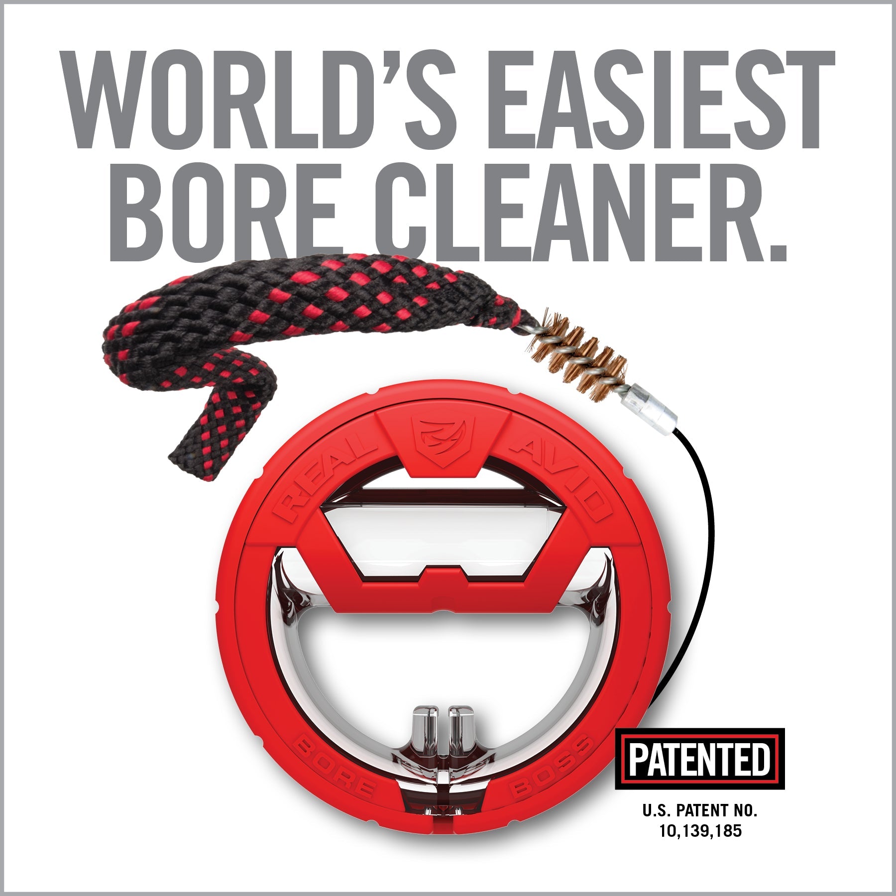 Real Avid Bore Boss Cleaning Rope (.357/.38Cal/9mm)