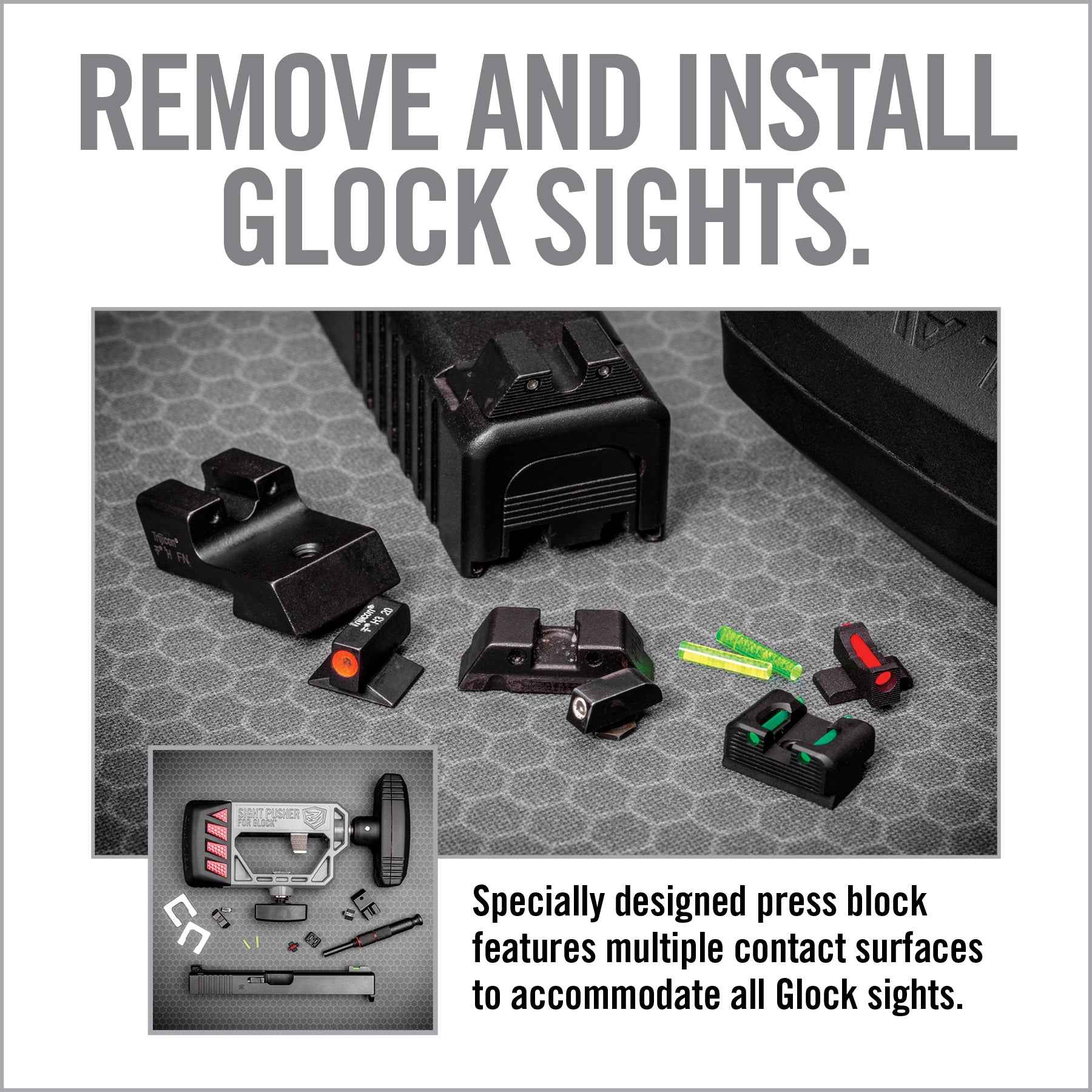 8 Image for Sight Pusher for Glock*-Real Avid