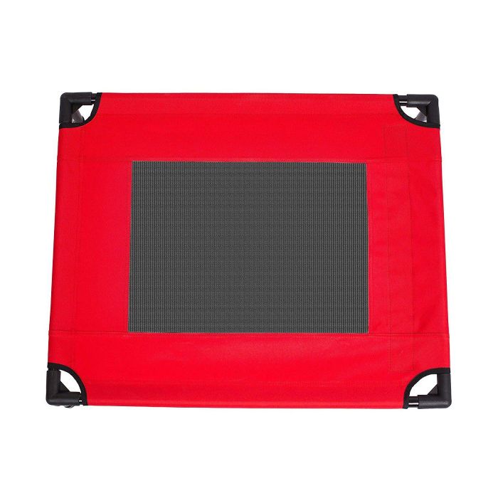 Cosmic Pets Raised Dog Bed - Medium, Red