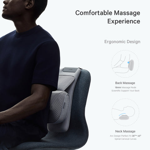 Naipo oPillow Back Massager with Innovative Heating Technology