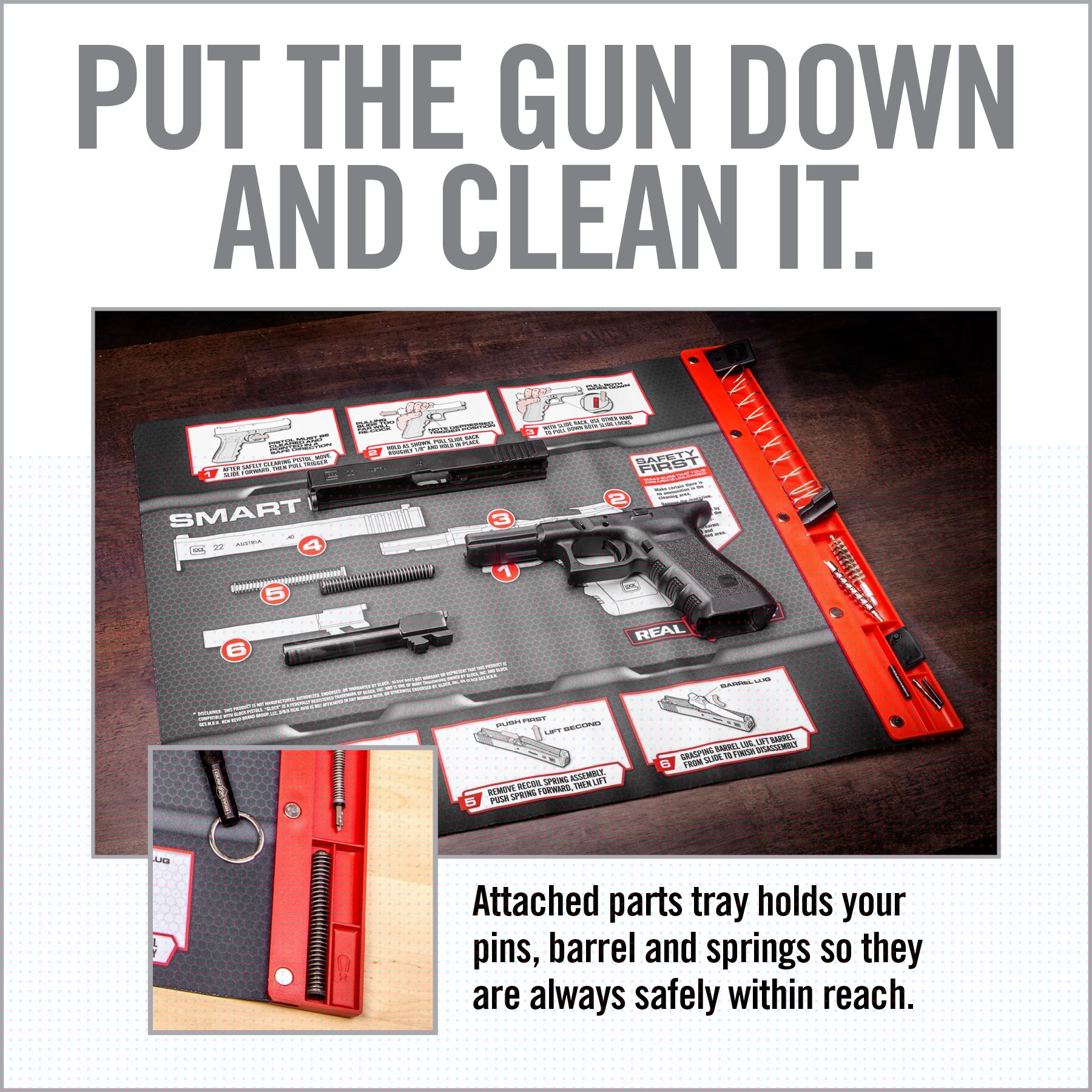9 Image for Smart Mat® For Glock*-Real Avid