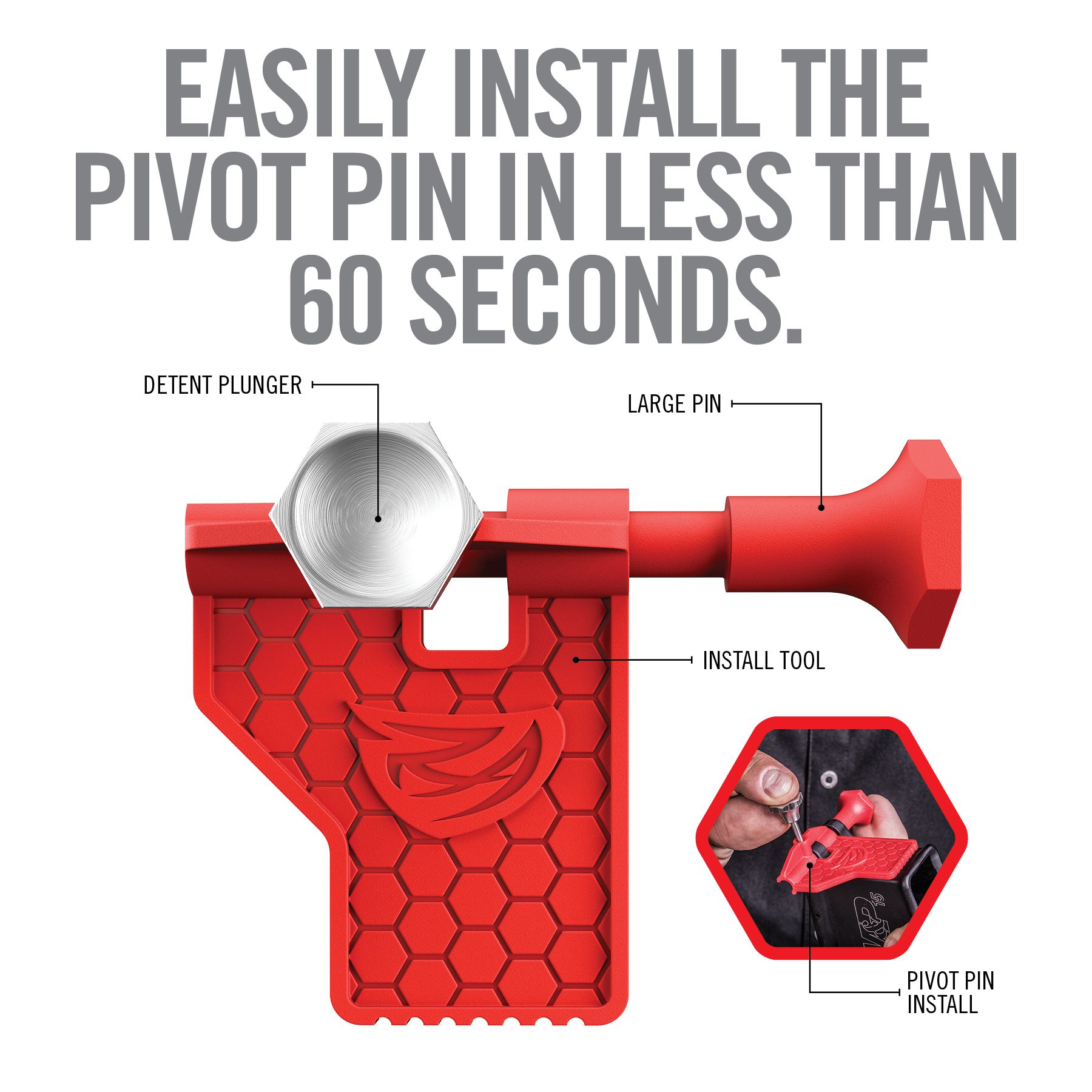 3rd Image for AR15 Pivot Pin Tool - Real Avid
