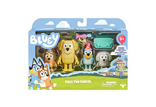 Bluey 4pk Figure Set