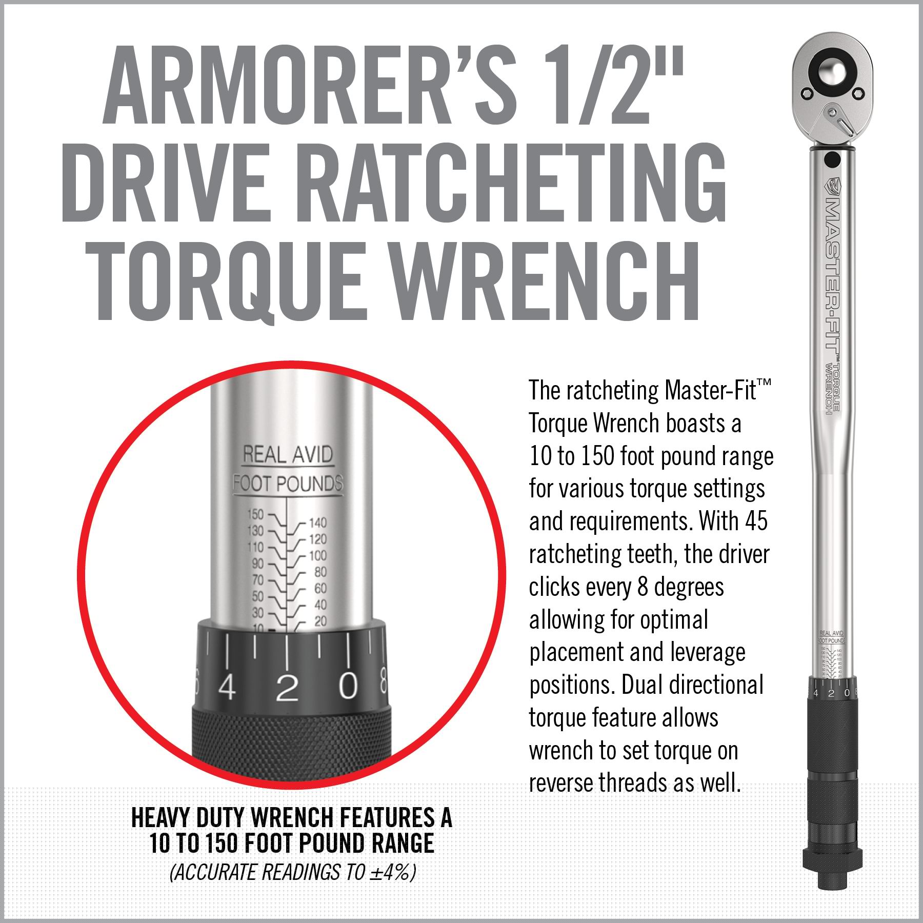 7th Image for Master-Fit® 13-Piece AR15 Crowfoot Wrench Set - Real Avid