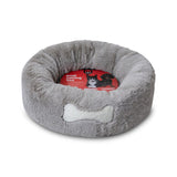 Calming Donut Bed S Grey