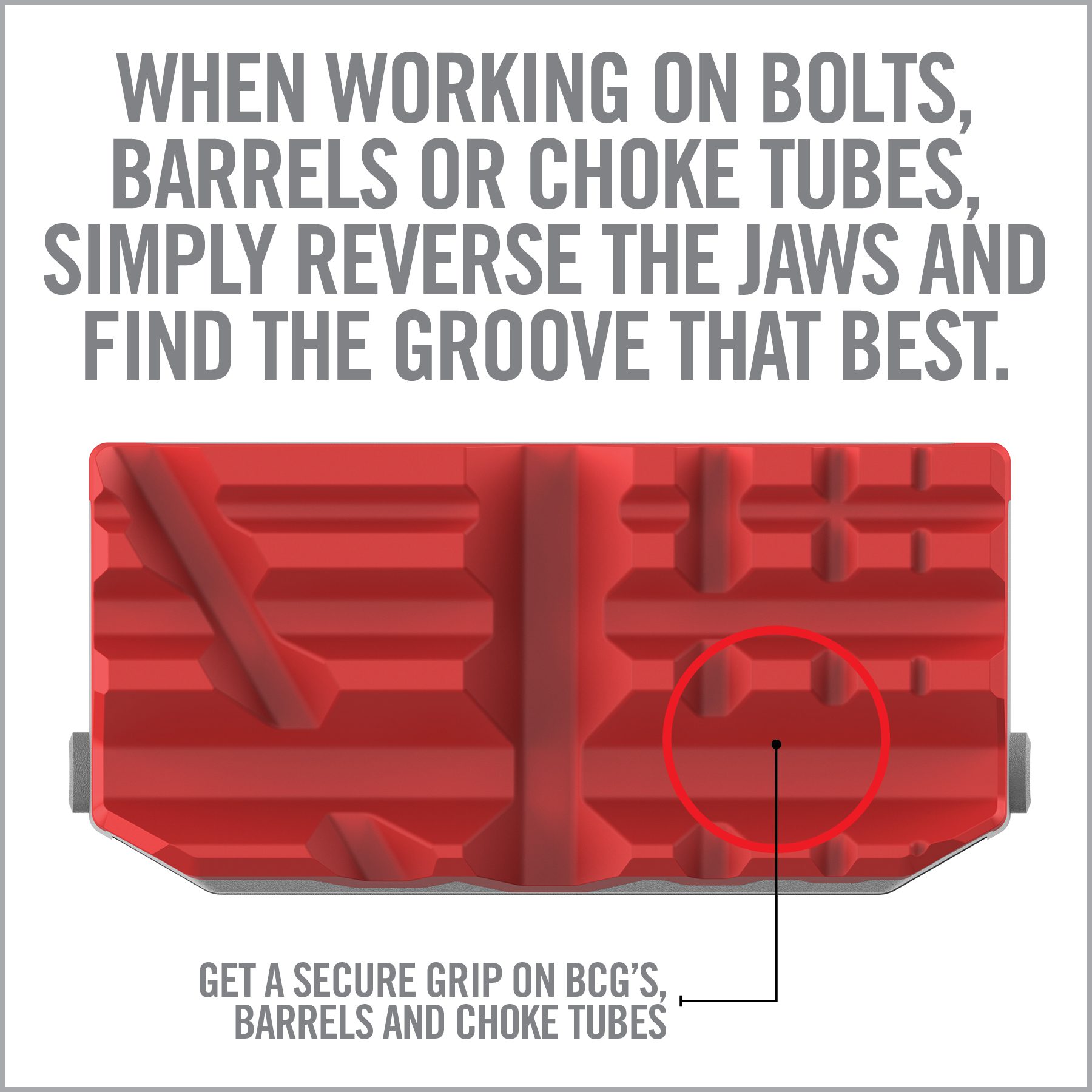 8th Image for Smart-Jaws™ — Multi-Fit™ for Master Gun Vise® - Real Avid