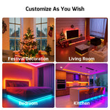 Olight Ostrip Smart LED Strip Light (16.4ft, 55 Lumens, Black)